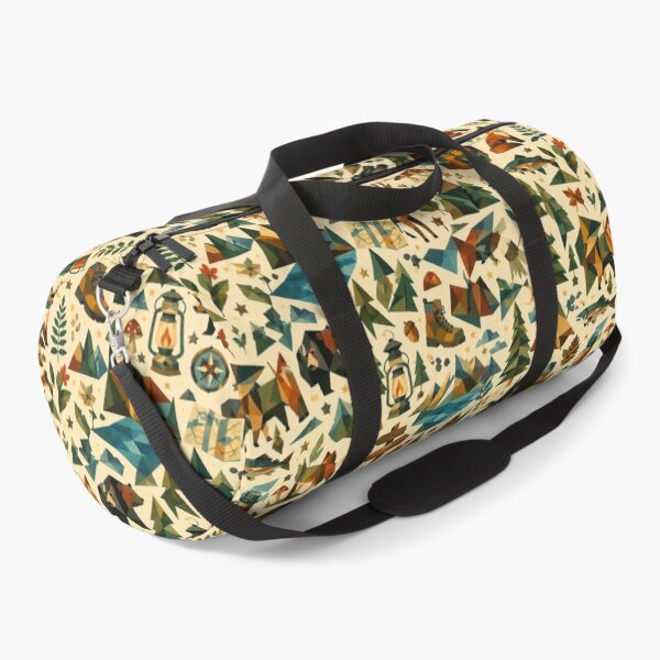 Item preview, American Wilderness Camping Pattern | Retro National Park Outdoor Adventure designed and sold by OpenDreamArts.