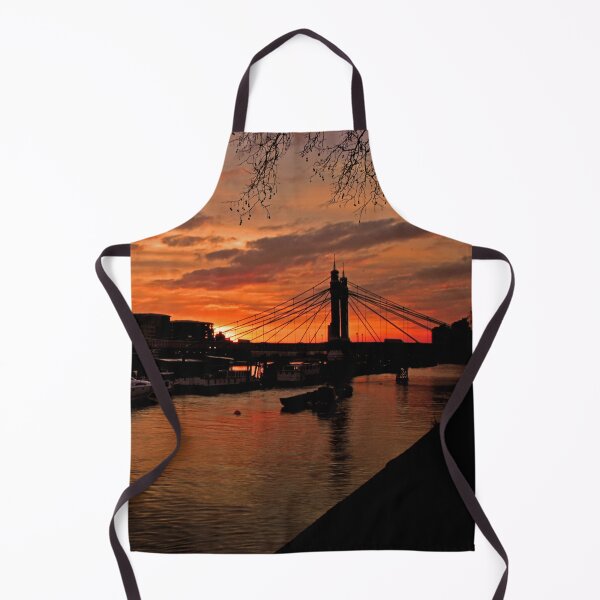 Item preview, Albert Bridge River Thames London Sunset designed and sold by AndyEvansPhotos.