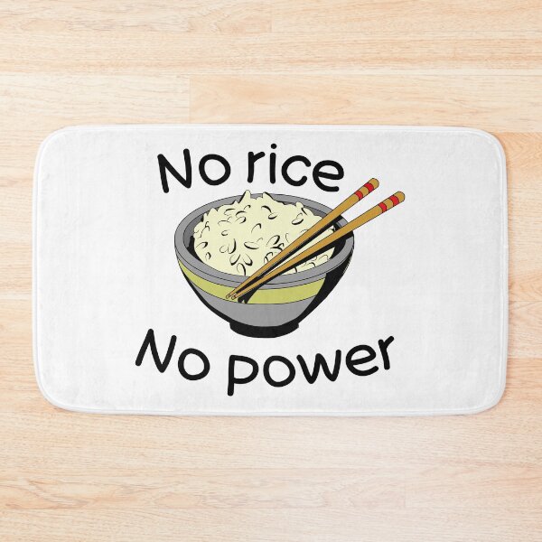 Item preview, No rice No power (Colored) designed and sold by HungarianSailor.