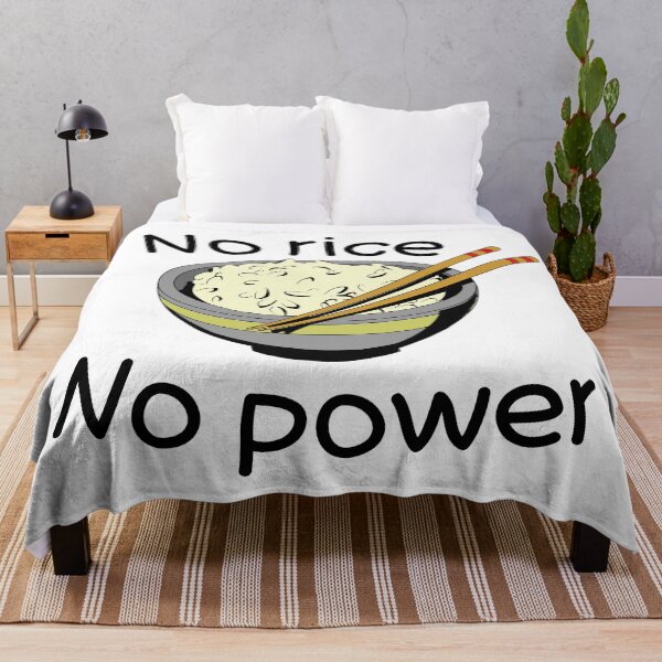 Item preview, No rice No power (Colored) designed and sold by HungarianSailor.