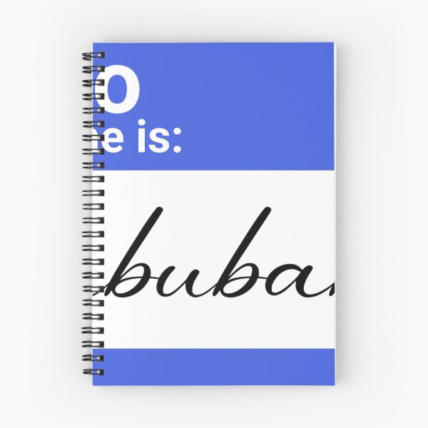 Item preview, My name is Bububabu designed and sold by CATLOVER129.