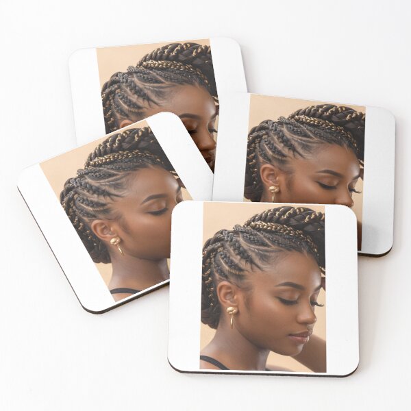 Item preview, Beauty - Black Woman, Afro-Bohemian Hairstyle designed and sold by Beat-It.