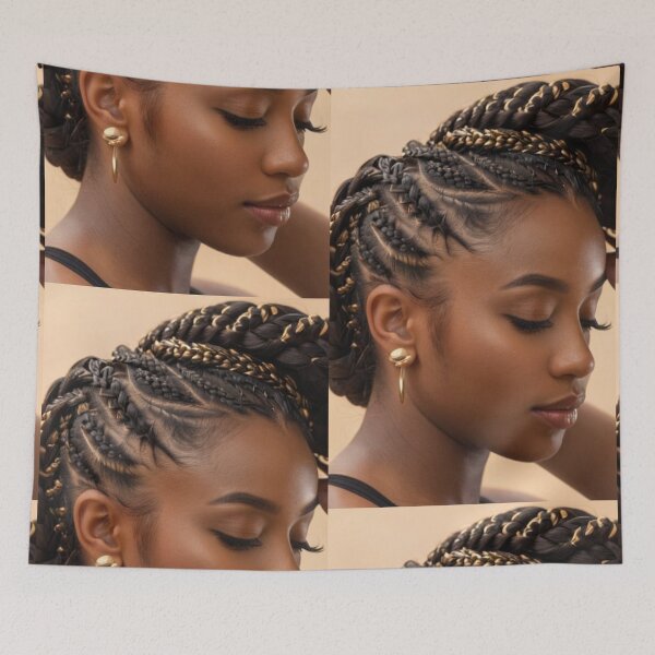 Item preview, Beauty - Black Woman, Afro-Bohemian Hairstyle designed and sold by Beat-It.