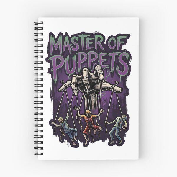 Item preview, Master of Puppets Heavy Metal Horror Art designed and sold by CurioStick.