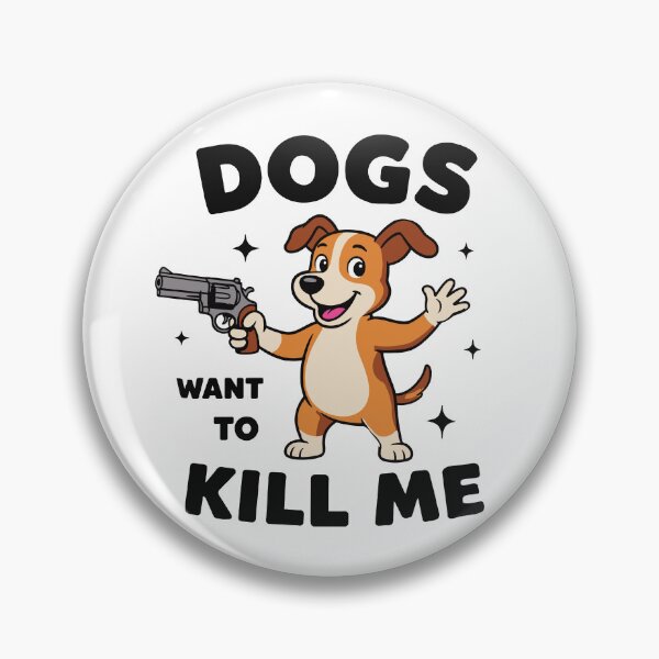 Item preview,  Dog hair allergy awareness - Dogs want to kill me designed and sold by BobaTeeStore.