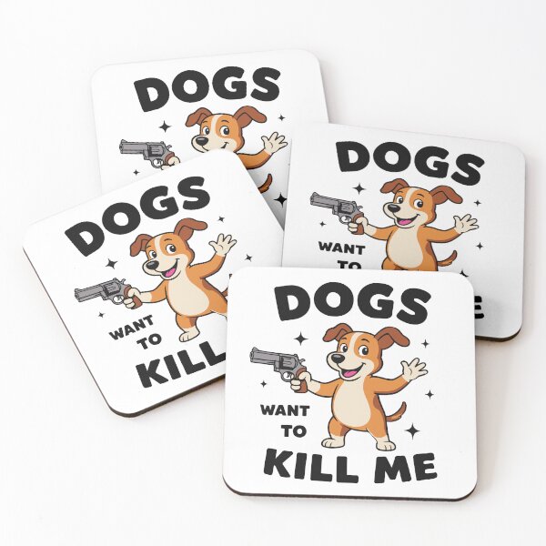Item preview,  Dog hair allergy awareness - Dogs want to kill me designed and sold by BobaTeeStore.