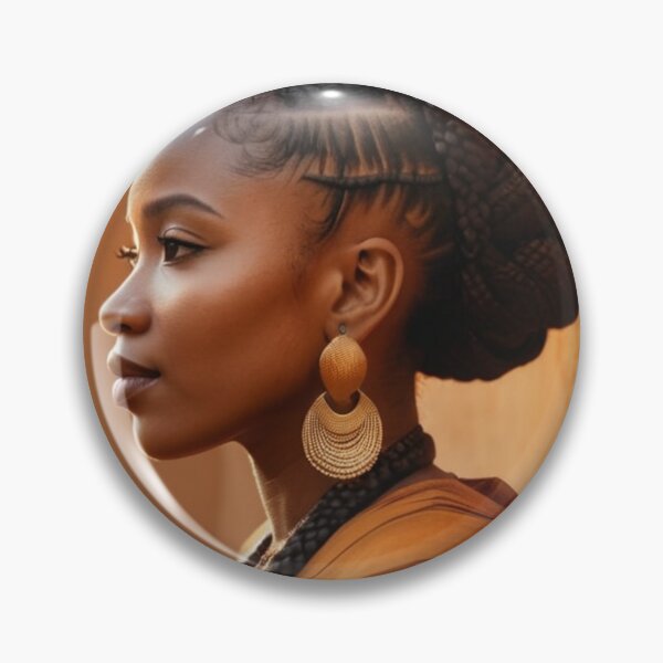 Item preview, Beauty - Portrait of a Black Woman, Afro-Bohemian Aesthetics designed and sold by Beat-It.