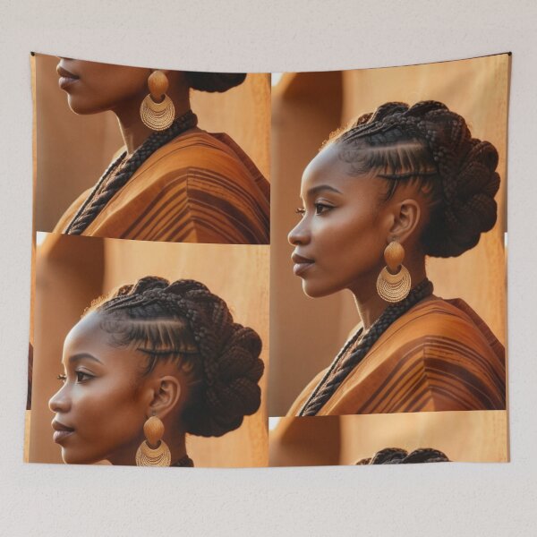 Item preview, Beauty - Portrait of a Black Woman, Afro-Bohemian Aesthetics designed and sold by Beat-It.
