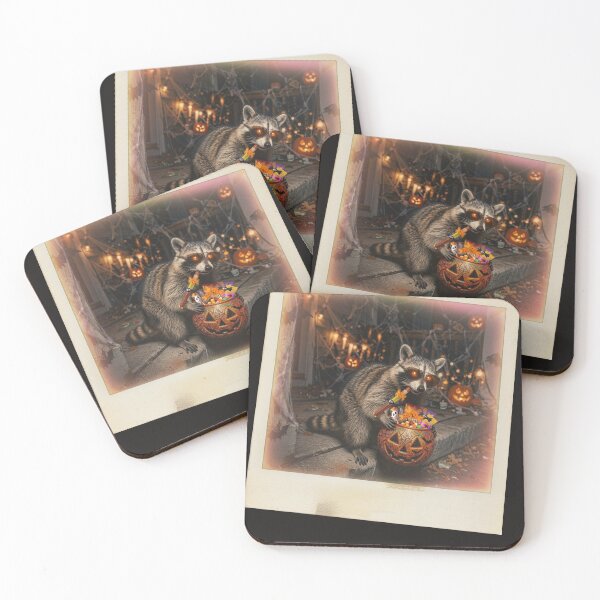 Item preview, Funny Trash Panda Halloween Raccoon Graveyard Spooky designed and sold by Cute & Sassy Custom Gifting Boutiques.