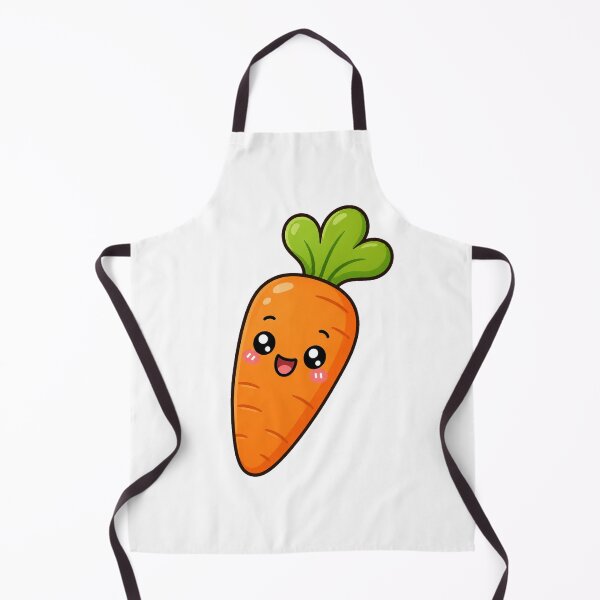 Artikelvorschau, Cute Kawaii Carrot Happy Orange Vegetable Cartoon Design entworfen und verkauft von Seculinator.