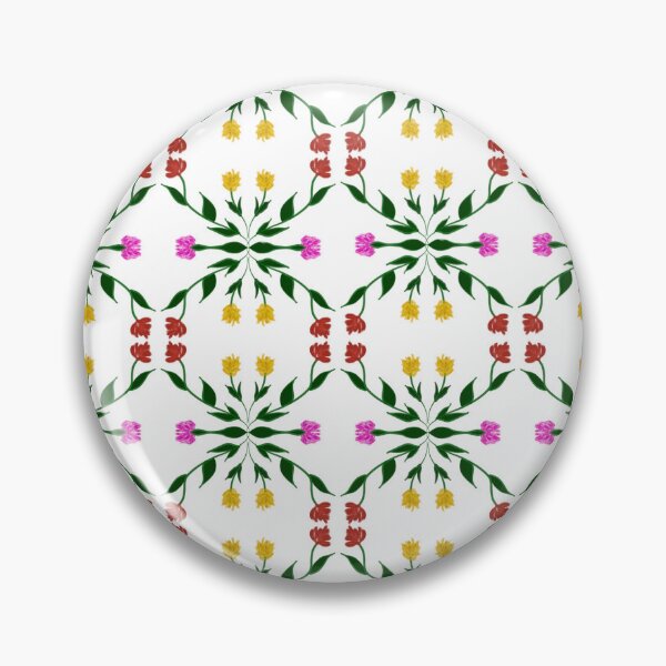 Item preview, Hand Painted Seamless Floral Pattern with Colorful Wildflowers and Green Leaves designed and sold by AjjimaJKM.