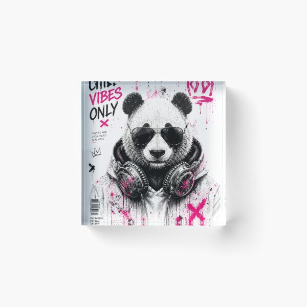 Item preview, Chill Vibes Only Panda Streetwear designed and sold by almirbesic1992.