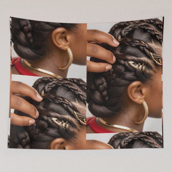 Item preview, Beauty - Protective Afro Hairstyle, Bohemian Chic Aesthetic designed and sold by Beat-It.