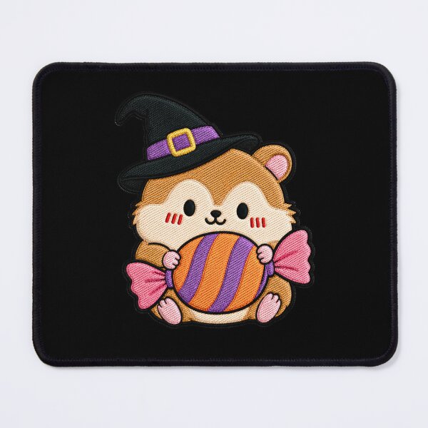 Item preview, Candy Hamster with Witch Hat designed and sold by ColorSplash123.