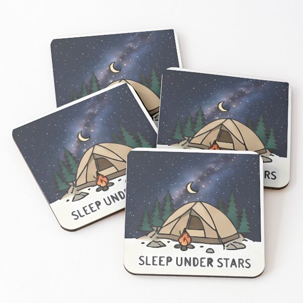 Item preview, Sleep Under Stars - Night Camping Adventure designed and sold by Verdiami.