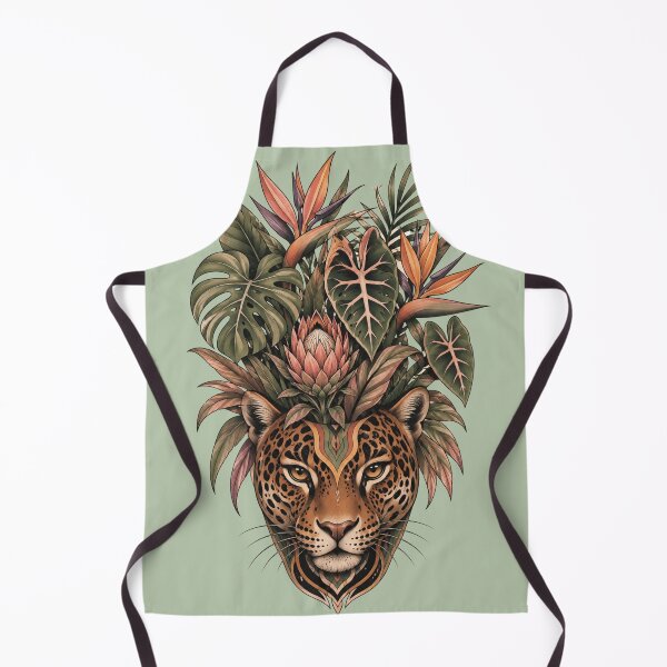 Item preview, Floral Big Cat Leopard Cheetah designed and sold by *~*MagicCorner*~*.