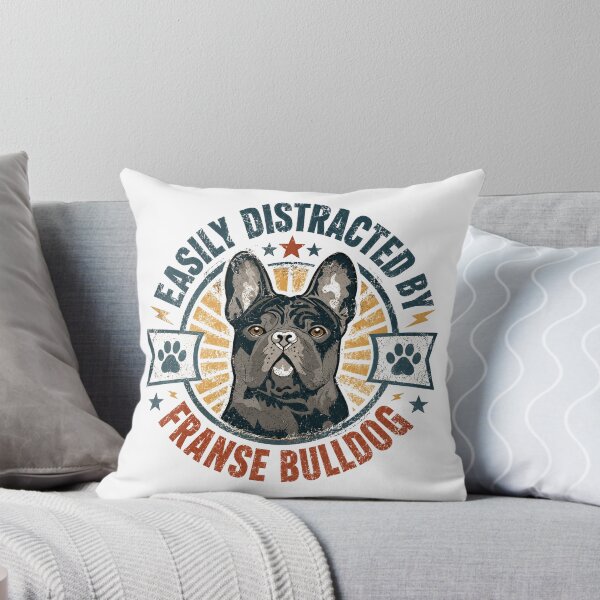 Item preview, Easily Distracted By Franse Bulldog French Bulldog Dog Owner Pet Lover Funny Frenchie designed and sold by SkeletonsDanger.