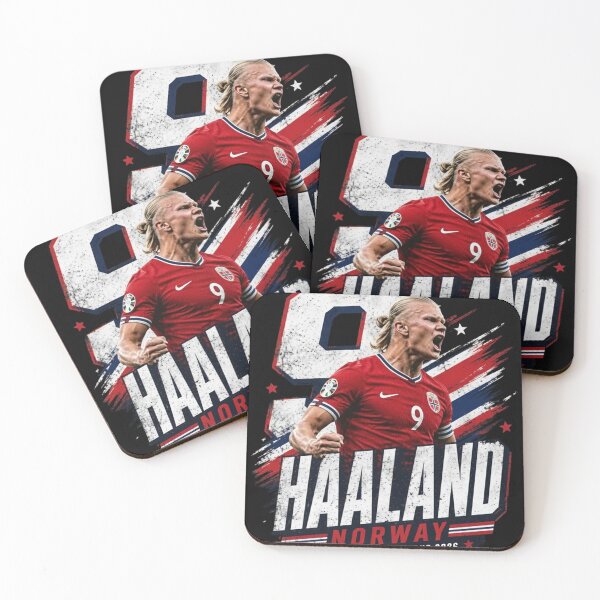 Artikelvorschau, Erling Haaland Fußball entworfen und verkauft von StarPetalMa.