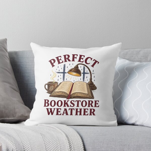 Item preview, Perfect Bookstore Weather – Cozy Rainy Day Reading designed and sold by blakebirger.