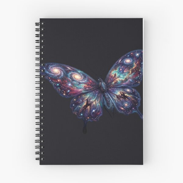 Item preview, Cosmic Galaxy Butterfly Space Illustration designed and sold by GrzywaM.