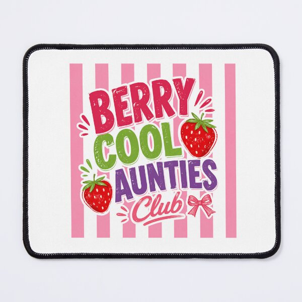 Item preview, Berry Cool Aunties Club Strawberry Family Gift For Auntie designed and sold by SkeletonsDanger.