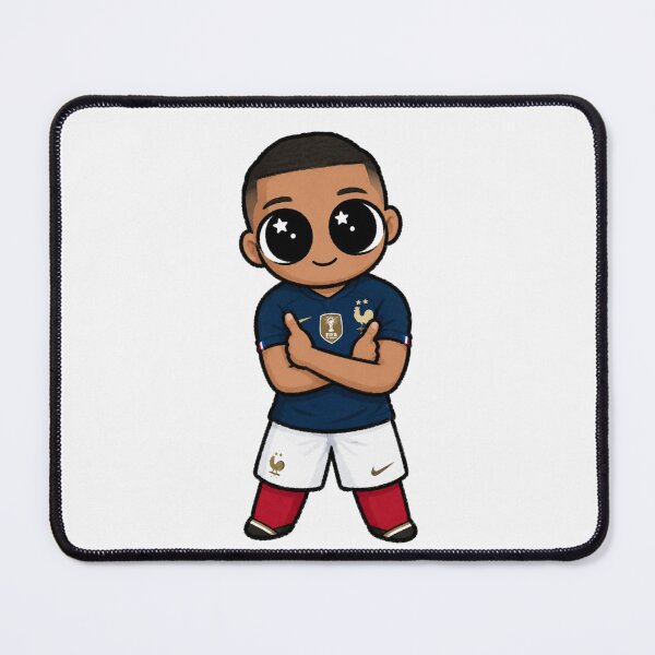Item preview, Kylian mbappe cute sticker designed and sold by vyascreations.