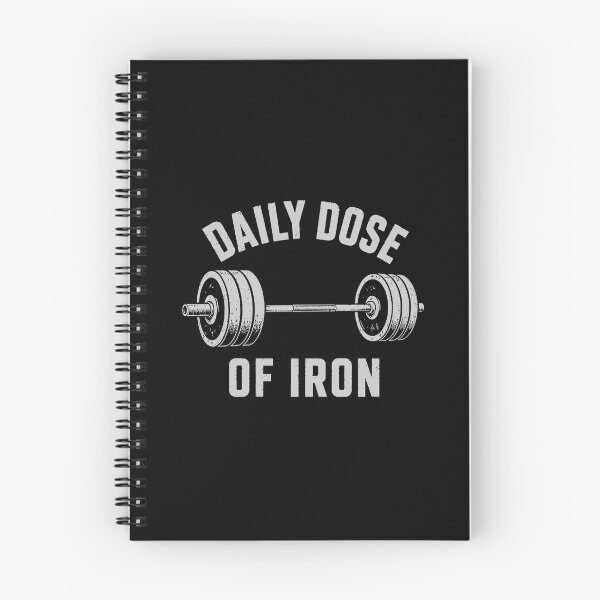 Item preview, Daily Dose of Iron Gym Edition Barbell Workout Motivation designed and sold by 365CarMods Official.