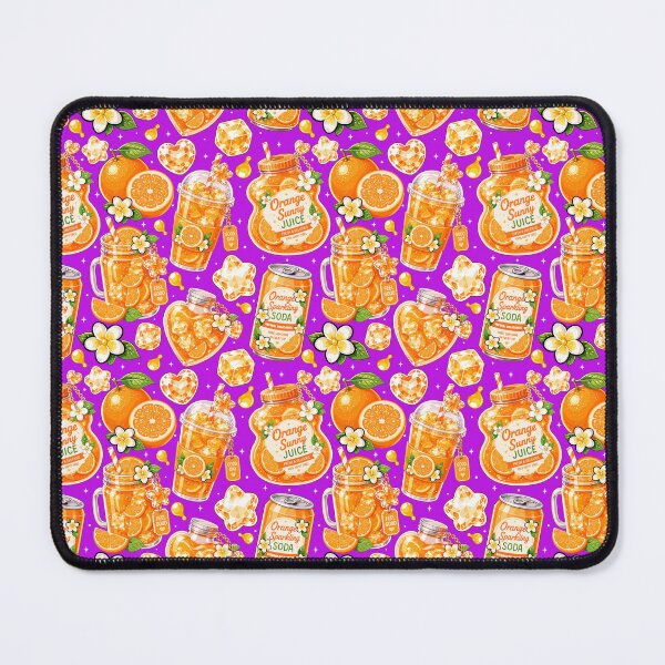 Item preview, Orange Sunny Drink Seamless designed and sold by KJackArtwork.