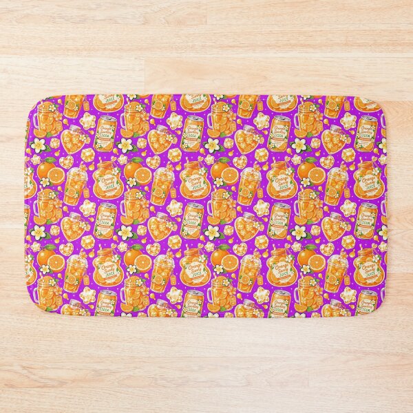 Item preview, Orange Sunny Drink Seamless  designed and sold by KJackArtwork.