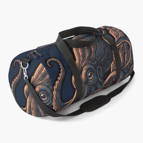 Item preview, Giant Octopus Kraken Coastal Illustration Marine Art designed and sold by artscripts.