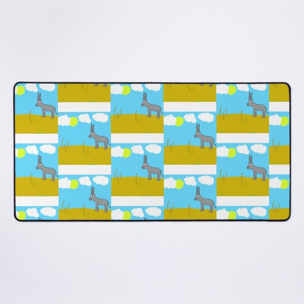 Item preview, Simple Cartoon Donkey in Sunny Field designed and sold by aidefashions.