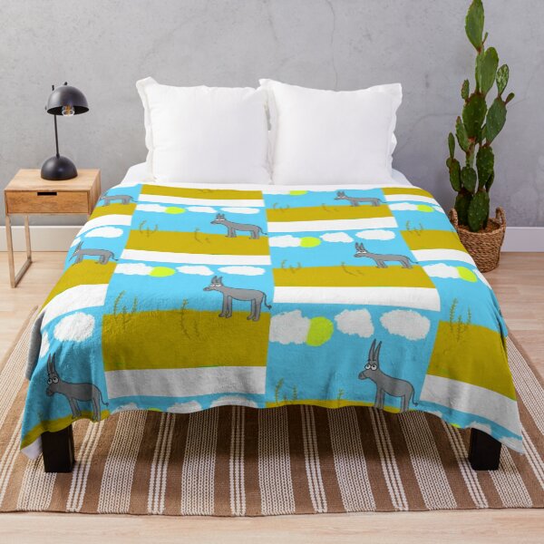 Item preview, Simple Cartoon Donkey in Sunny Field designed and sold by aidefashions.