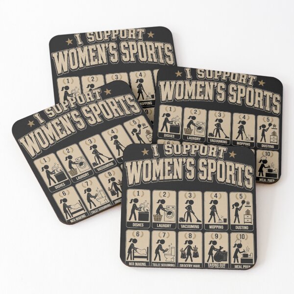 Item preview, I Support Women’s Sports , Funny Housework Decathlon, Sarcastic Chores designed and sold by StarPetalMa.