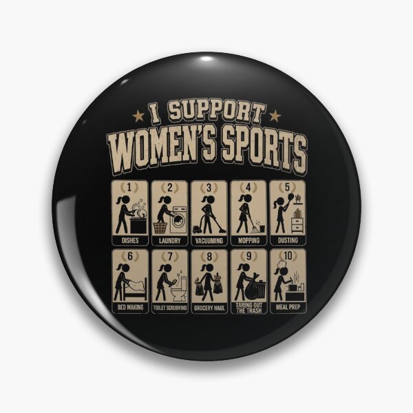 Item preview, I Support Women’s Sports , Funny Housework Decathlon, Sarcastic Chores designed and sold by StarPetalMa.