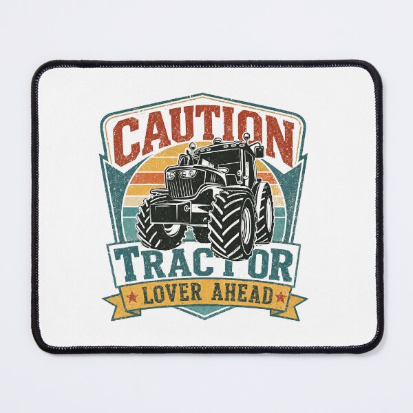 Item preview, Caution Tractor Lover Ahead Farming Agriculture Farmer Enthusiast designed and sold by SkeletonsDanger.