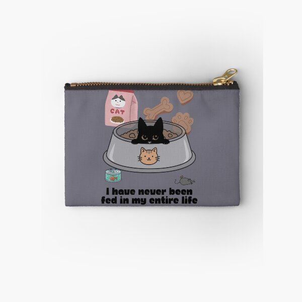 Item preview, Funny Cat Art - I Have Never Been Fed In My Entire Life Meme designed and sold by AhmadAnnaPrints.