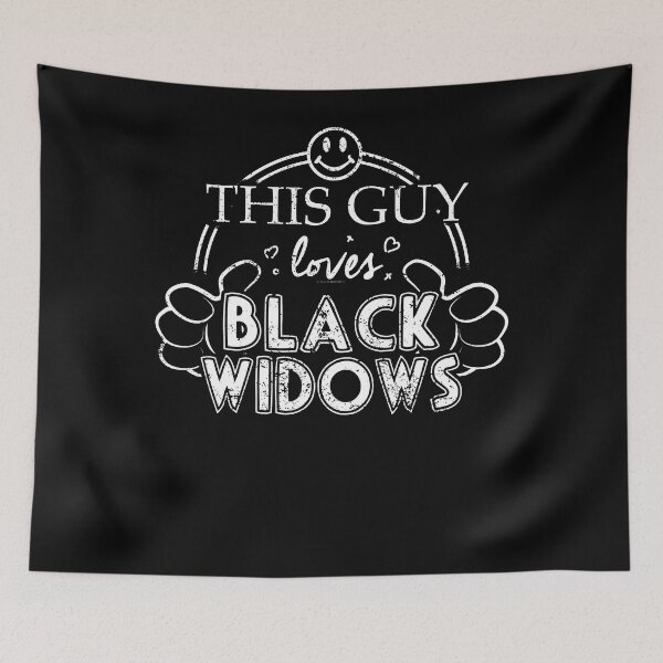 Item preview, Guy Loves Black Widows Pet Spider Shirt designed and sold by shoppzee.