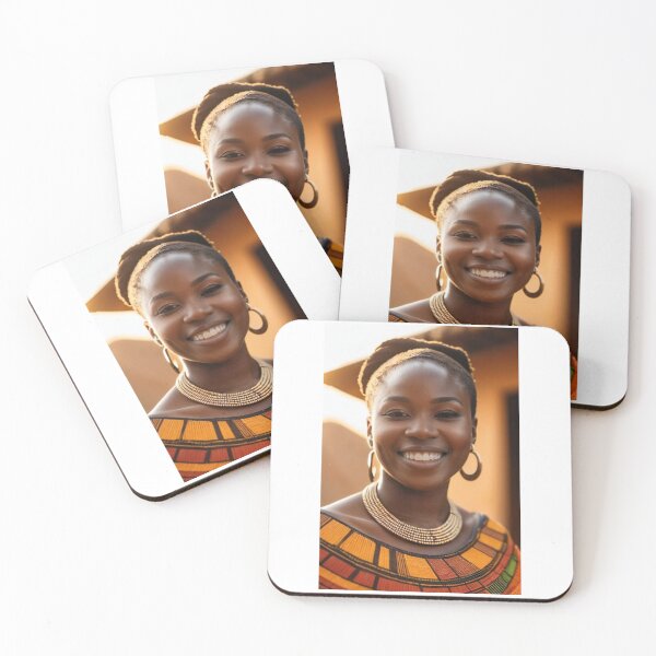 Item preview, Fashion - African Woman, Warm Sunset Glow designed and sold by Beat-It.