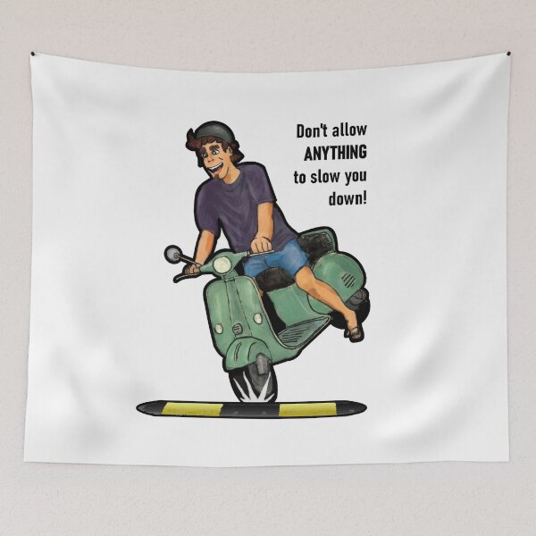 Item preview, Never slow down! designed and sold by Mvtucep.