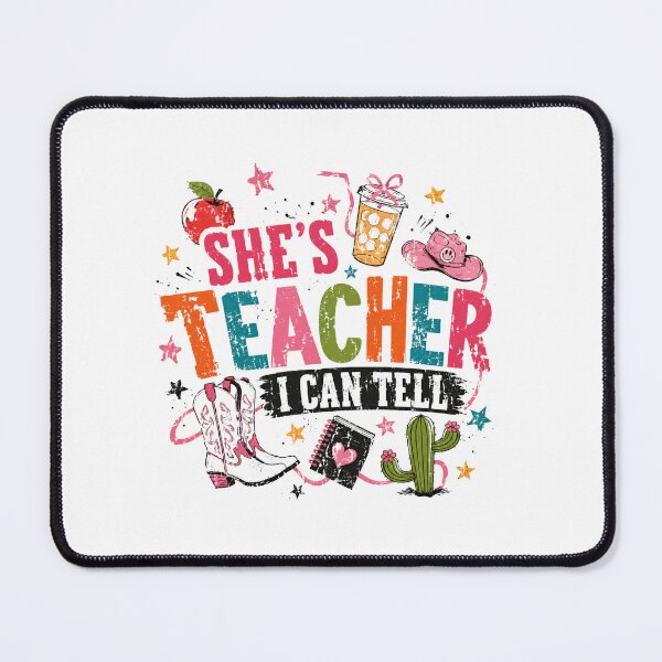 Item preview, She's Teacher I Can Tell Educator Profession Appreciation designed and sold by SkeletonsDanger.
