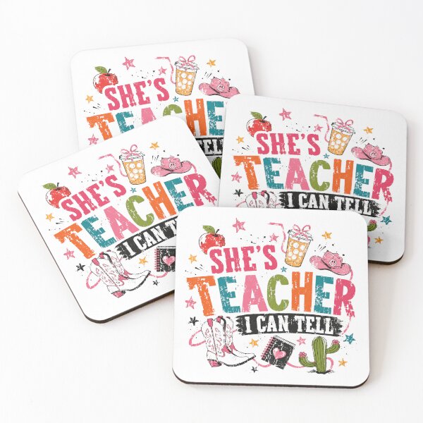 Item preview, She's Teacher I Can Tell Educator Profession Appreciation designed and sold by SkeletonsDanger.