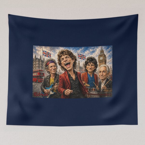 Item preview, Rolling Stones Horizontal designed and sold by LuluLeb.