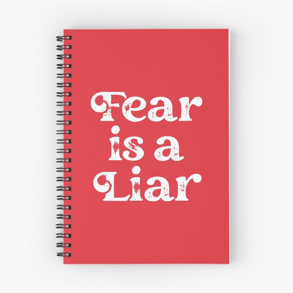 Item preview, Fear is a Liar Sign designed and sold by Paigaam.