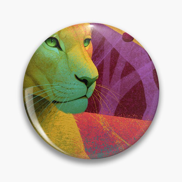 Item preview, Vibrant Lion Print designed and sold by JaimeLikes.