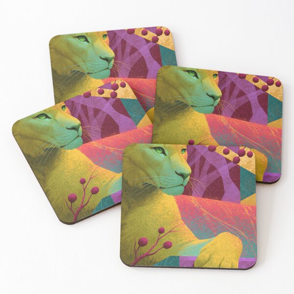 Item preview, Vibrant Lion Print designed and sold by JaimeLikes.