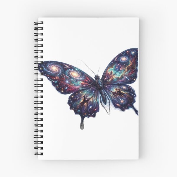 Item preview, Cosmic Galaxy Butterfly Space Illustration designed and sold by GrzywaM.