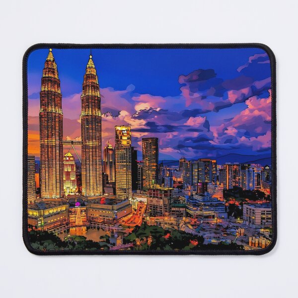 Item preview, City at Night designed and sold by tomorrowsart.