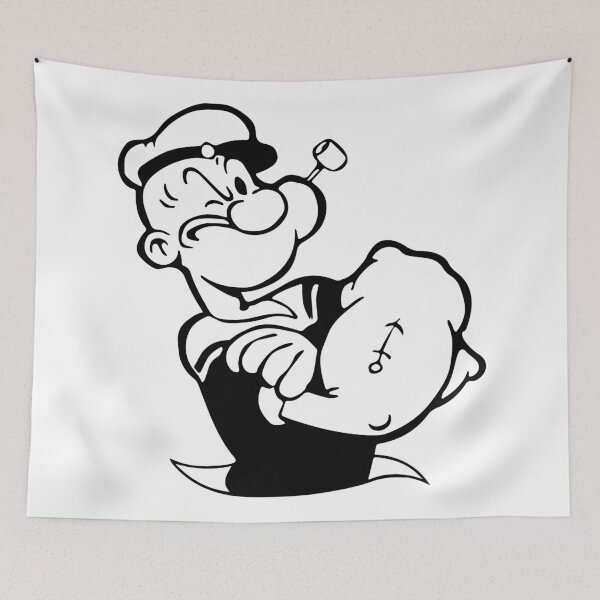 Item preview, popeye designed and sold by Sahib Singh.