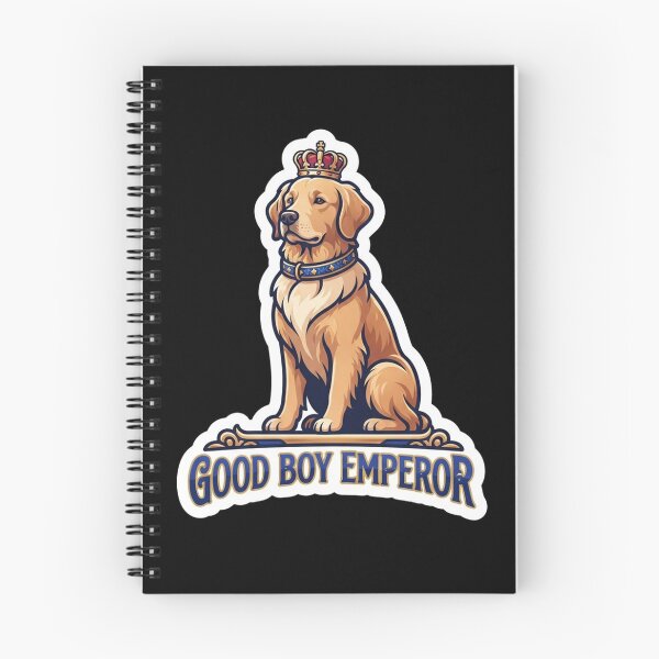 Item preview, Royal Golden Retriever Good Boy Emperor designed and sold by Owcomm.