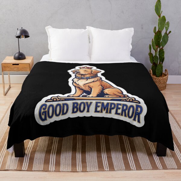 Item preview, Royal Golden Retriever Good Boy Emperor designed and sold by Owcomm.